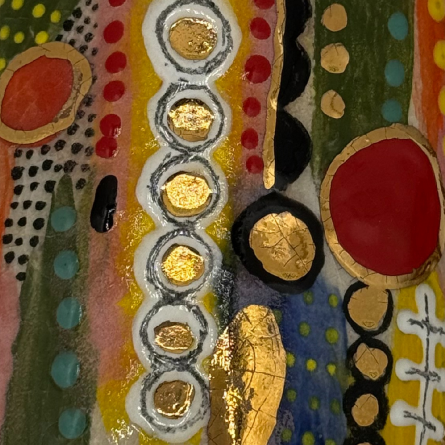 Colorful Unique Ceramic Box