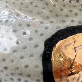 White and Gold Ceramic Box