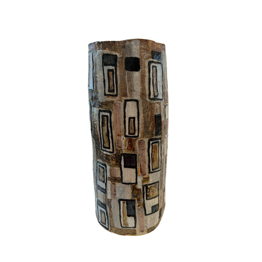 Earth Colors High Fire Vase