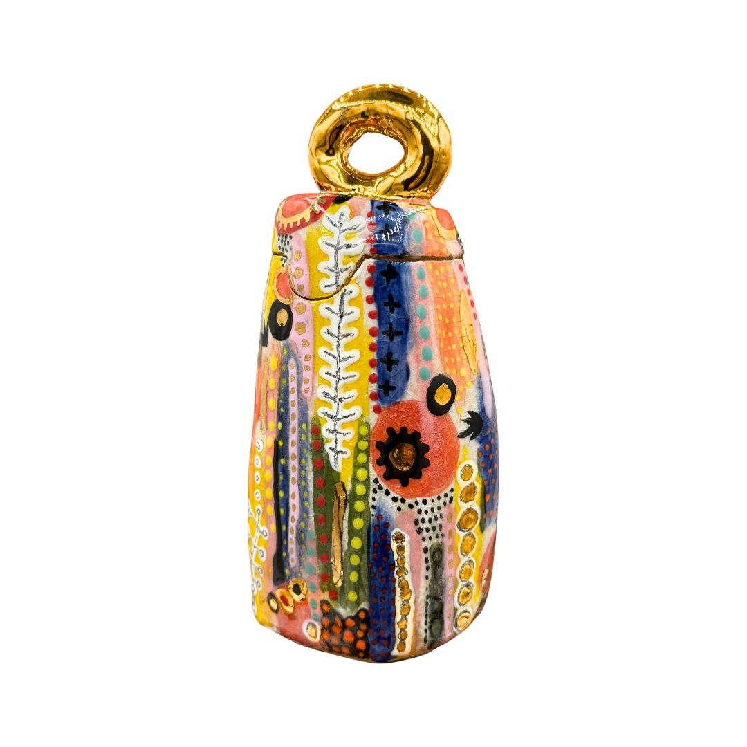 Colorful Unique Ceramic Box