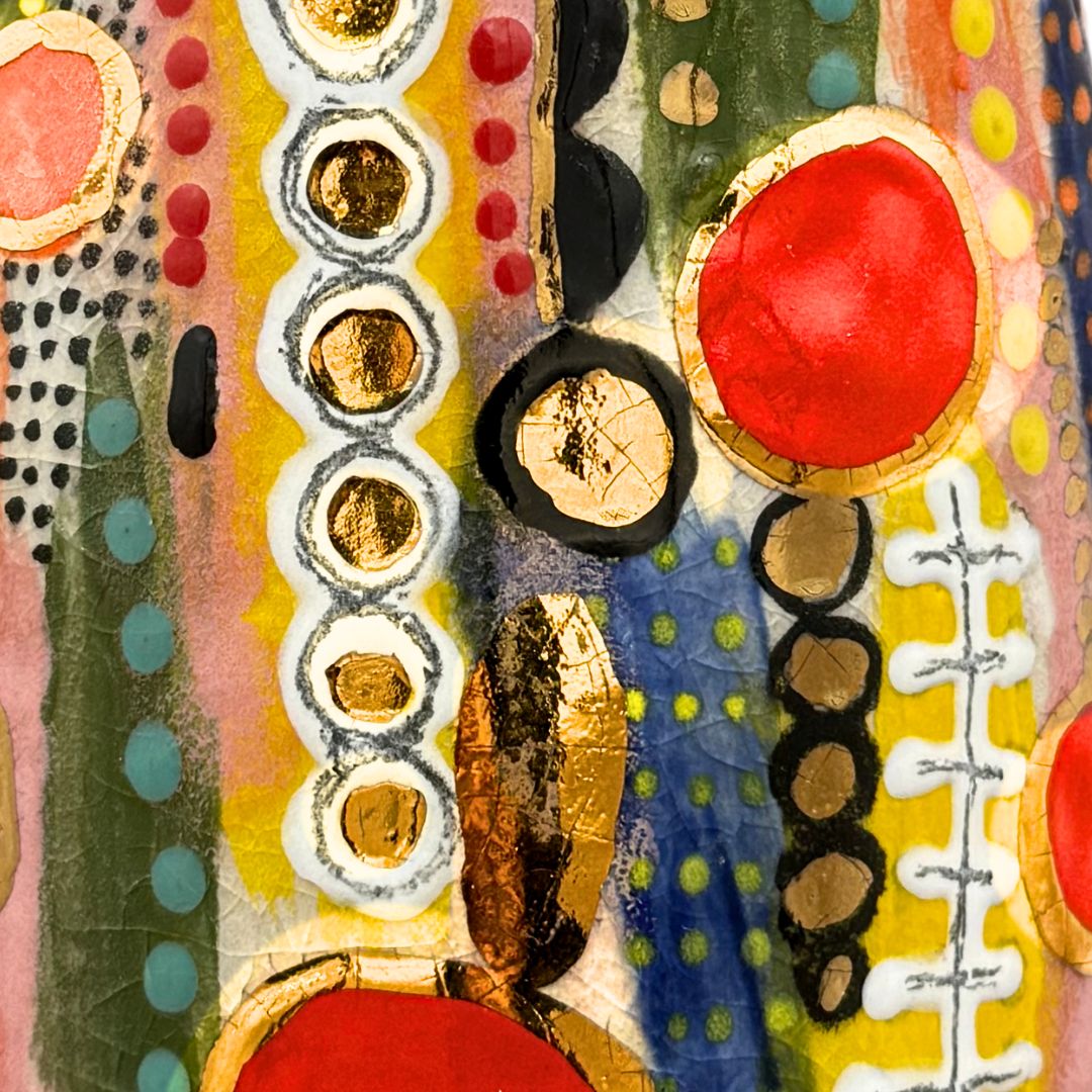 Colorful Unique Ceramic Box