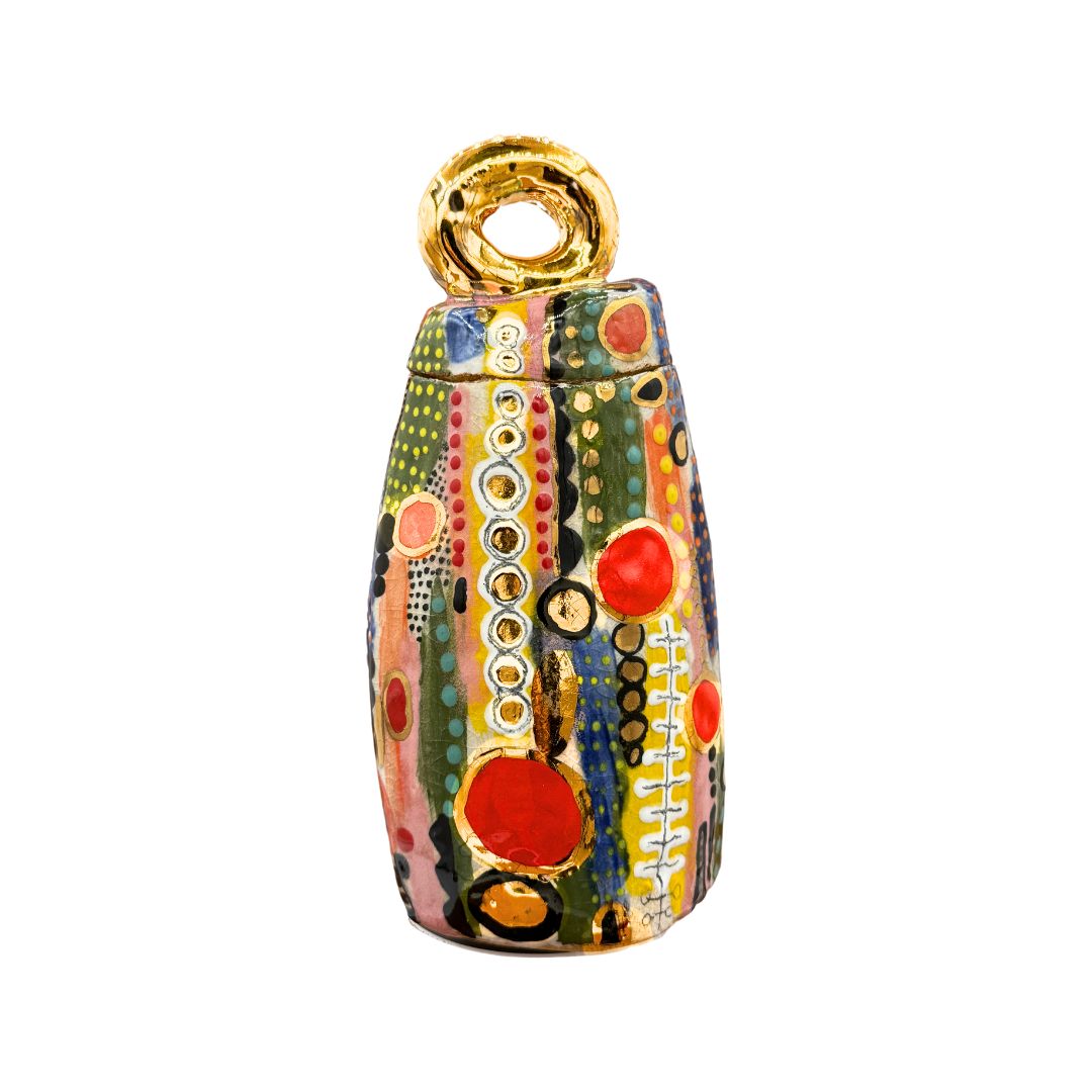 Colorful Unique Ceramic Box